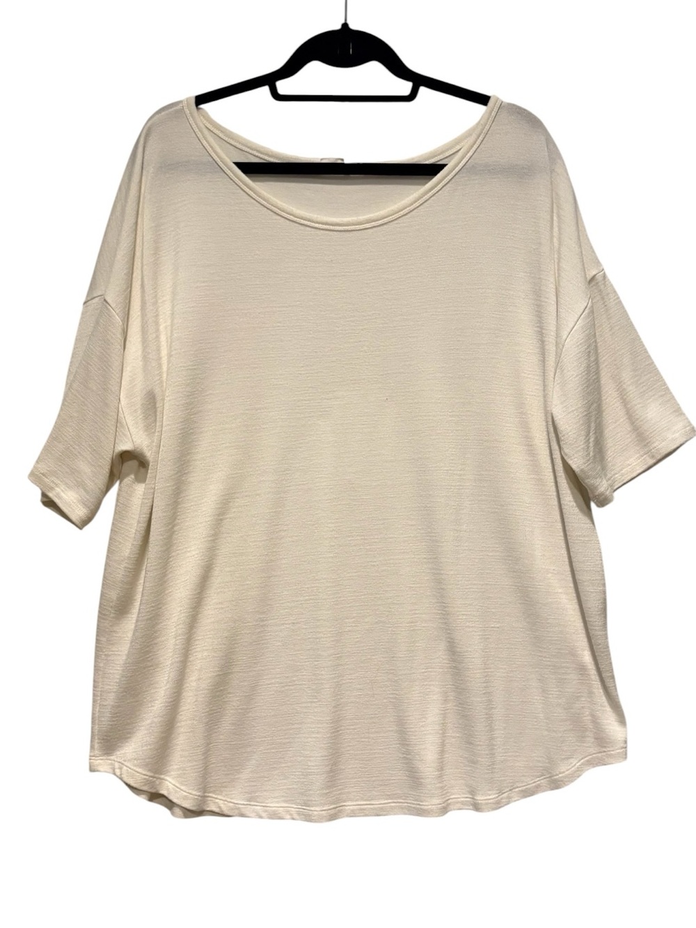 GAP - Women's short sleeve top, oversized. Size XL. Off White